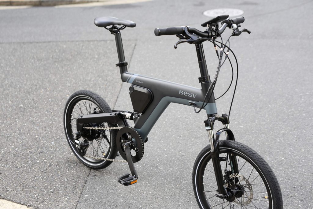 ベスビーPSA-１ コンパクト電動アシスト自転車 BESV ブラック - 自転車本体