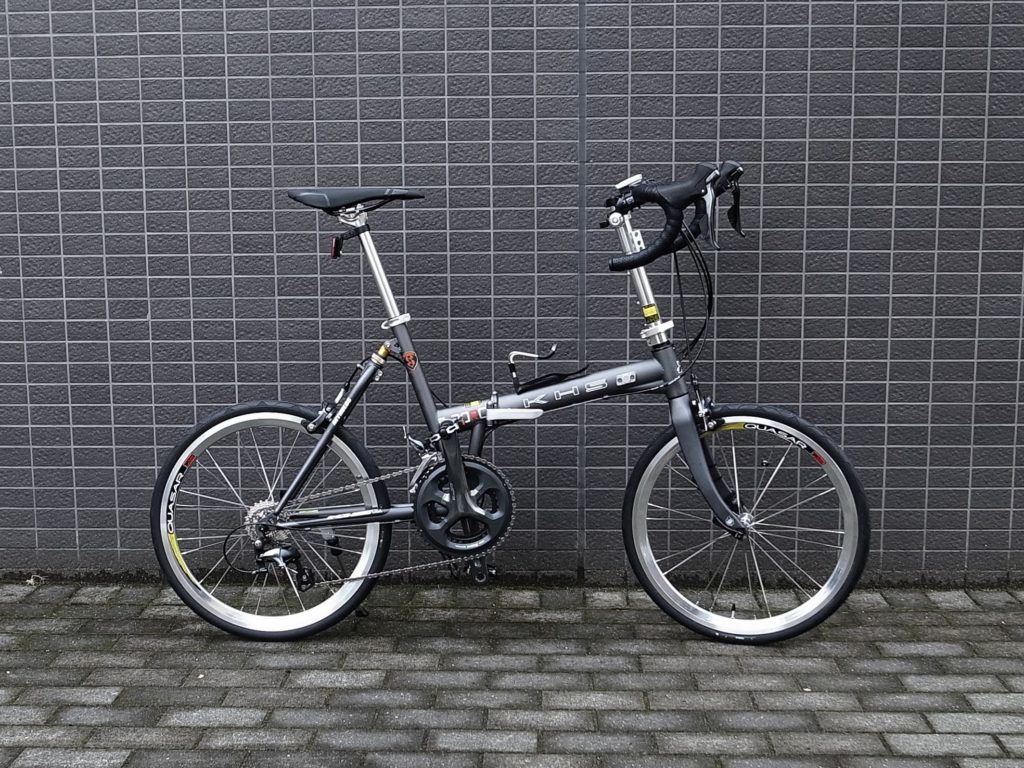KHS f20r カーボンフォーク付き 折り畳み ミニベロ - 折りたたみ自転車
